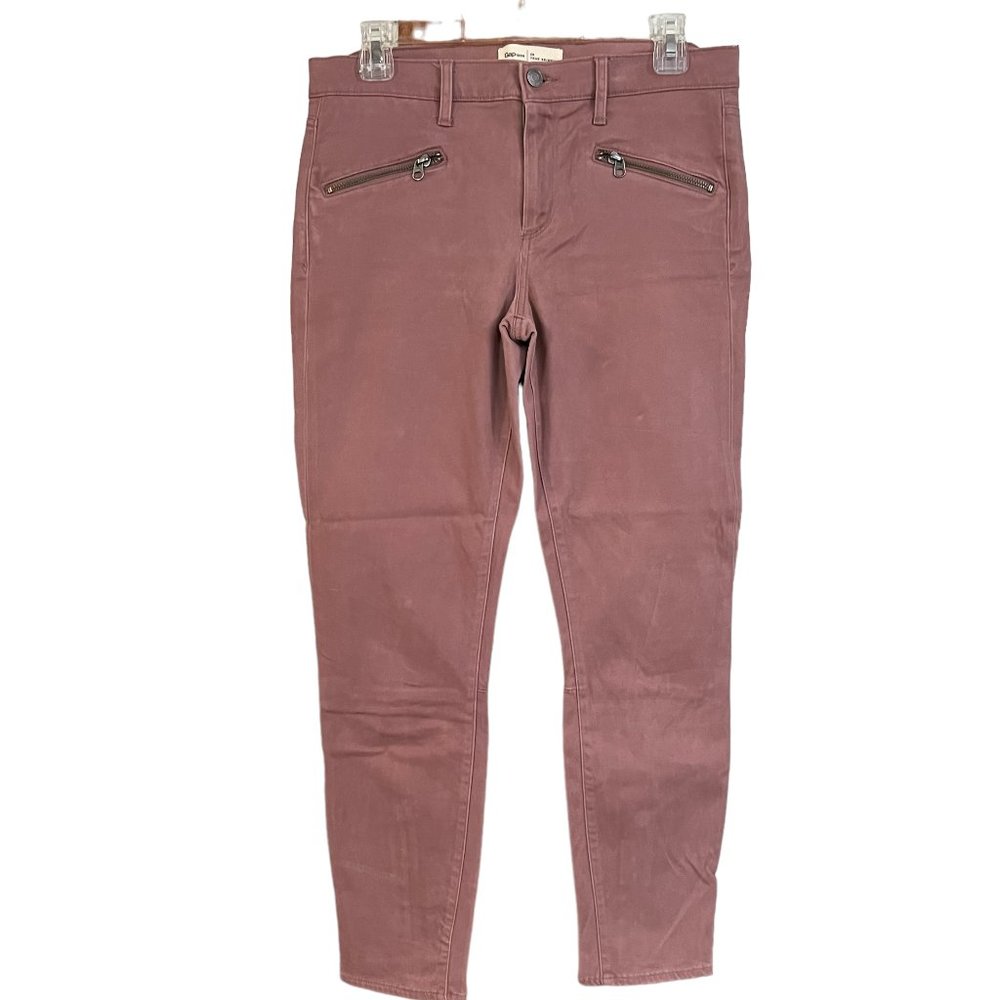 GAP 1969 Maroon True Skinny Pant Size 28